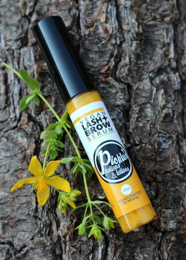 VEGAN Lash + Brow Serum | Eyebrow and Eyelash growth | Castor Oil, Horsetail | Eyebrow Serum | Lash Health | Grow Eyebrows | Eyelash Oil - Image 2